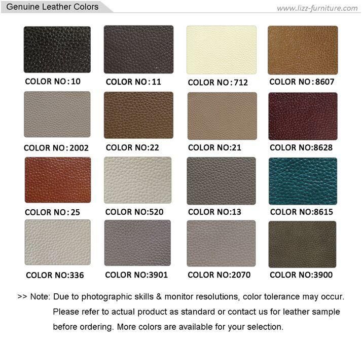 New Arrivals Relaxing Home Office Living Room Furniture Leisure Italian Leather Sofa with Stainless Legs
