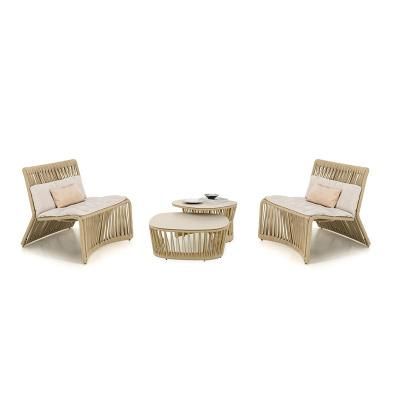 Outdoor Courtyard Recliner Sofa Nordic Leisure Rattan Sofa Sofa Combination Living Room Rattan Sofa