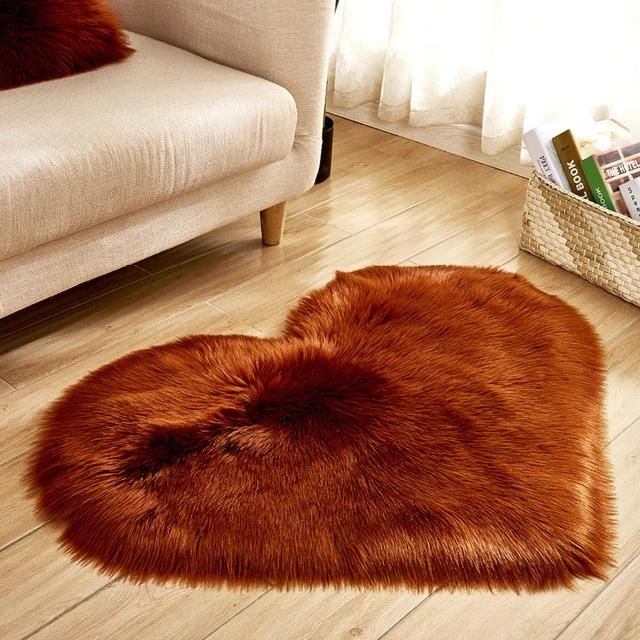 Faux Fur Indoor Ultra Soft Fluffy Rug for Bedroom Floor Sofa Living Room