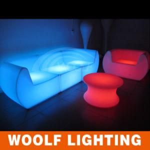 LED Light up Bar Sofa with Remote Control LED Sofa