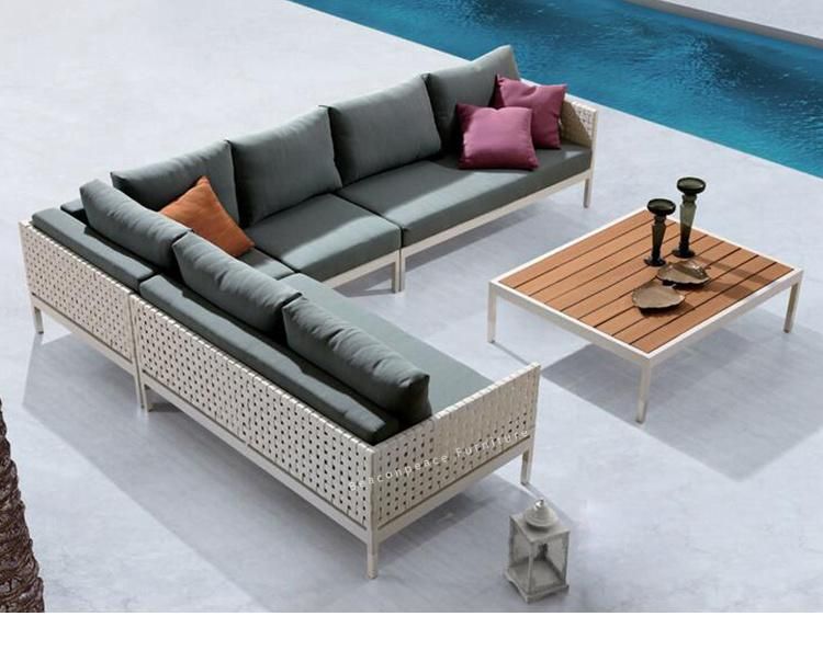 European Modern Leisure Living Room /Home /Office /Hotel L Shape Sectional Genuine Leather Modular Chesterfield Corner Sofa Furniture Set