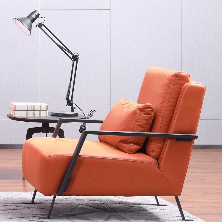 Fabric Simple Modern One Seat Sofa Couch Sofa for The Living Room