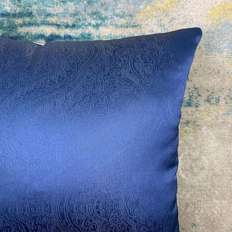 2022 Hot Shinny Jacqaurd Cushion Pillow Cushion for Home and Hotel Wholesale