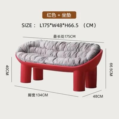 Rotomolding Outdoor Furniture Single Sofa Recliner