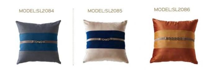 Home Bedding Modern Light Colour Sofa Fabric Upholstered Pillow