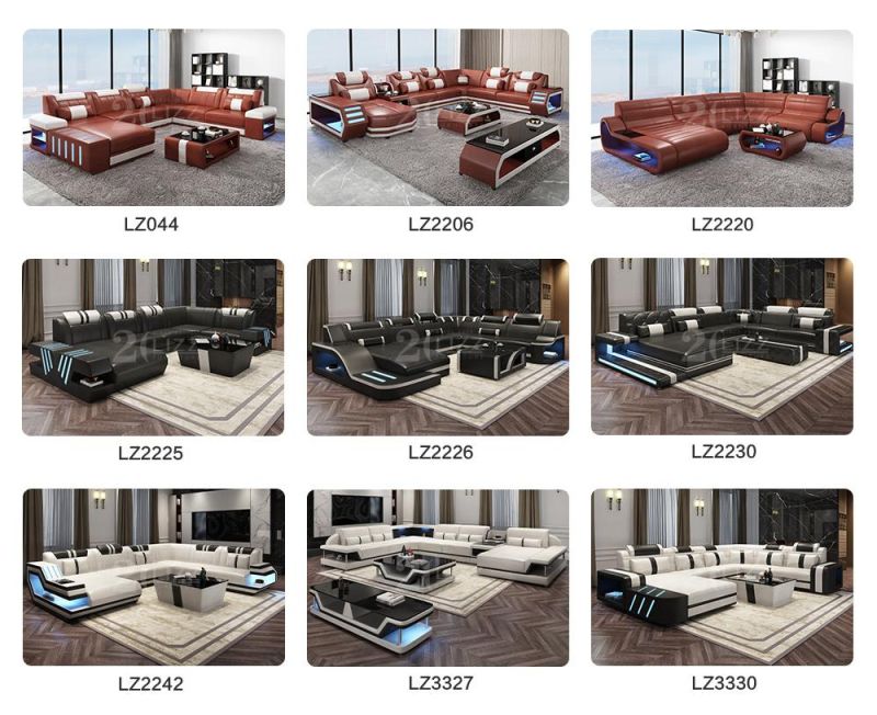 American Style Ashley Best Furniture Comfortable Sectional Sofa Sleeper