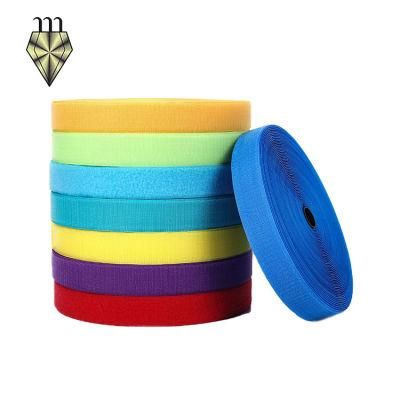 Hot Sales 70% Nylon Fashion Colors High-Quality Hook and Loop Tape