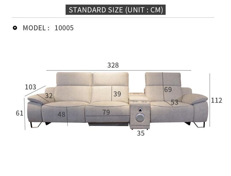 Modern Nordic Fabric Living Room Furniture Living Room Sofa Home Sofa Set