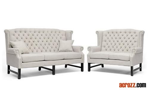 China New Design Hotel Lobby Clubhouse Meeting Area Banquet Events Private Area Low Middle High Backchair Back Sofa Sussex Dark Grey Linen Loveseat Sofa