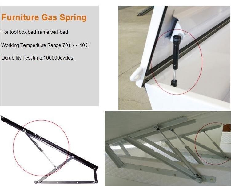 Easy Installation Gas Lift for Wall Bed Mechanism Gas Spring