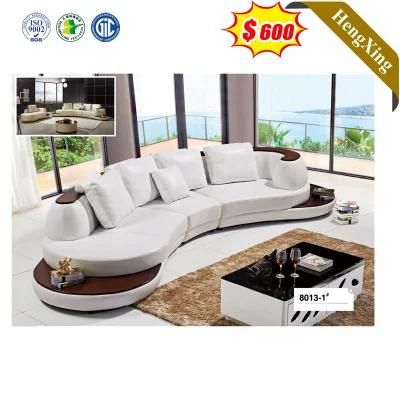 U Shape Luxury Modern PU Leather Sectional Corner Comfortable Living Room Sofa