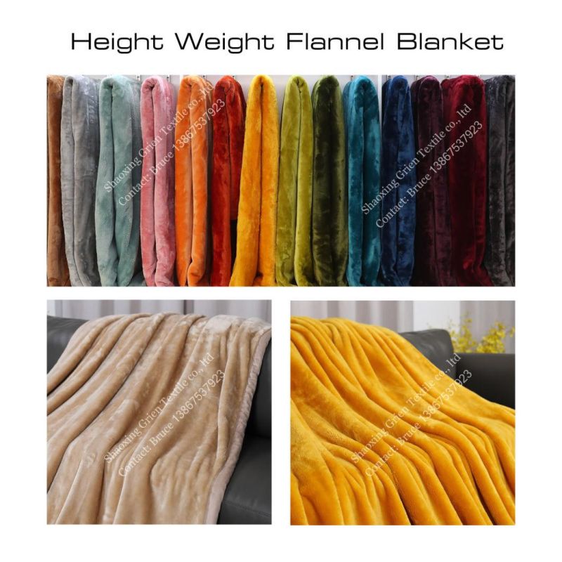 Wholesale Factory Super Warm Cozy Warm Luxury Plain Printed Emboss Jacquard Flannel Coral Sherpa Polar for Outdoor Couch Sofa Bedroom Blanket Bedding Set