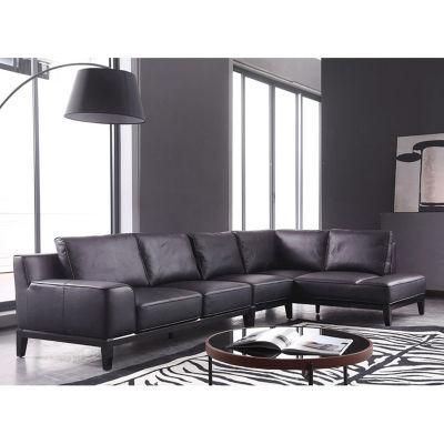 Wholesale Simple Design Sectional Sofa 21xjsc043 Living Room Furniture Leather Sofa