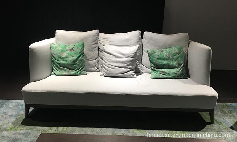 High Back Rest Wood Leg Sofa 1+2+3