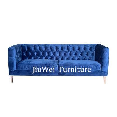 Italian Velvet Sofa Home Furniture Luxury Living Room Sofa/Lounge Sofa