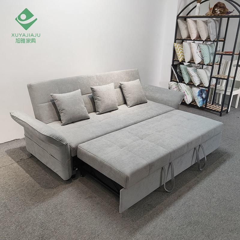 Adjustable Fold Leaf Shaped Armrest Backrest Cushion 3 Position Sofa Bed
