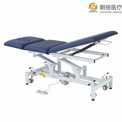 Cy-C108b 3 Section Hi-Low Electric Examination Couch with High Quality