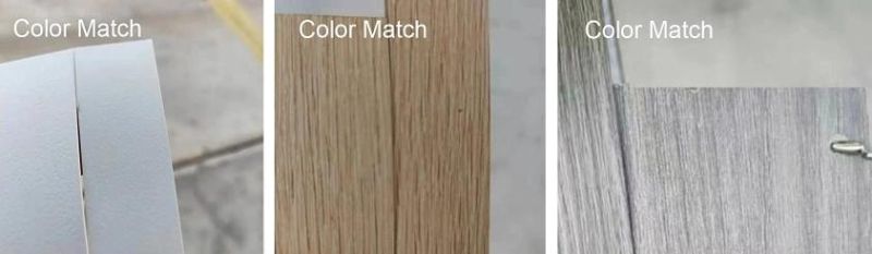 China Factory Supply 1mm High Gloss Plastic PVC Edge Banding for Kitchen Accessories