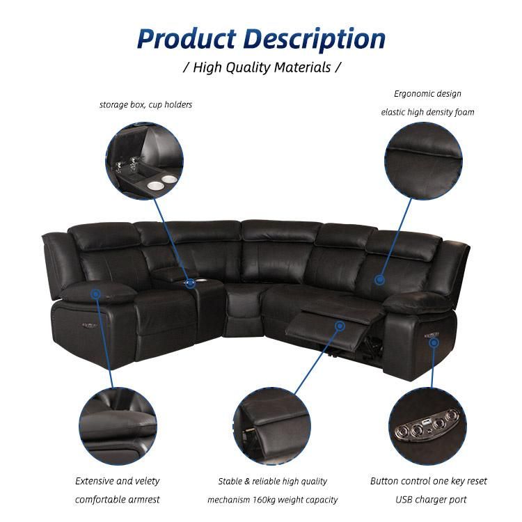 Durable Surface Material Electric Control Sofa Chair