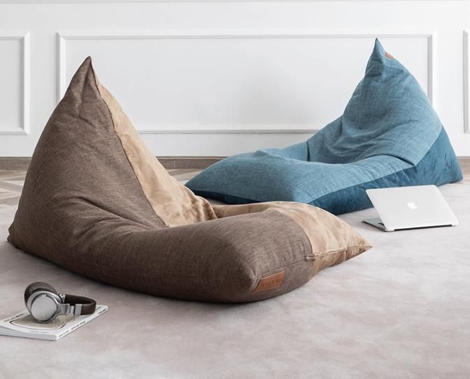 Triangle Bean Bag Bedroom Creative Lounge Chair Lazy Sofa