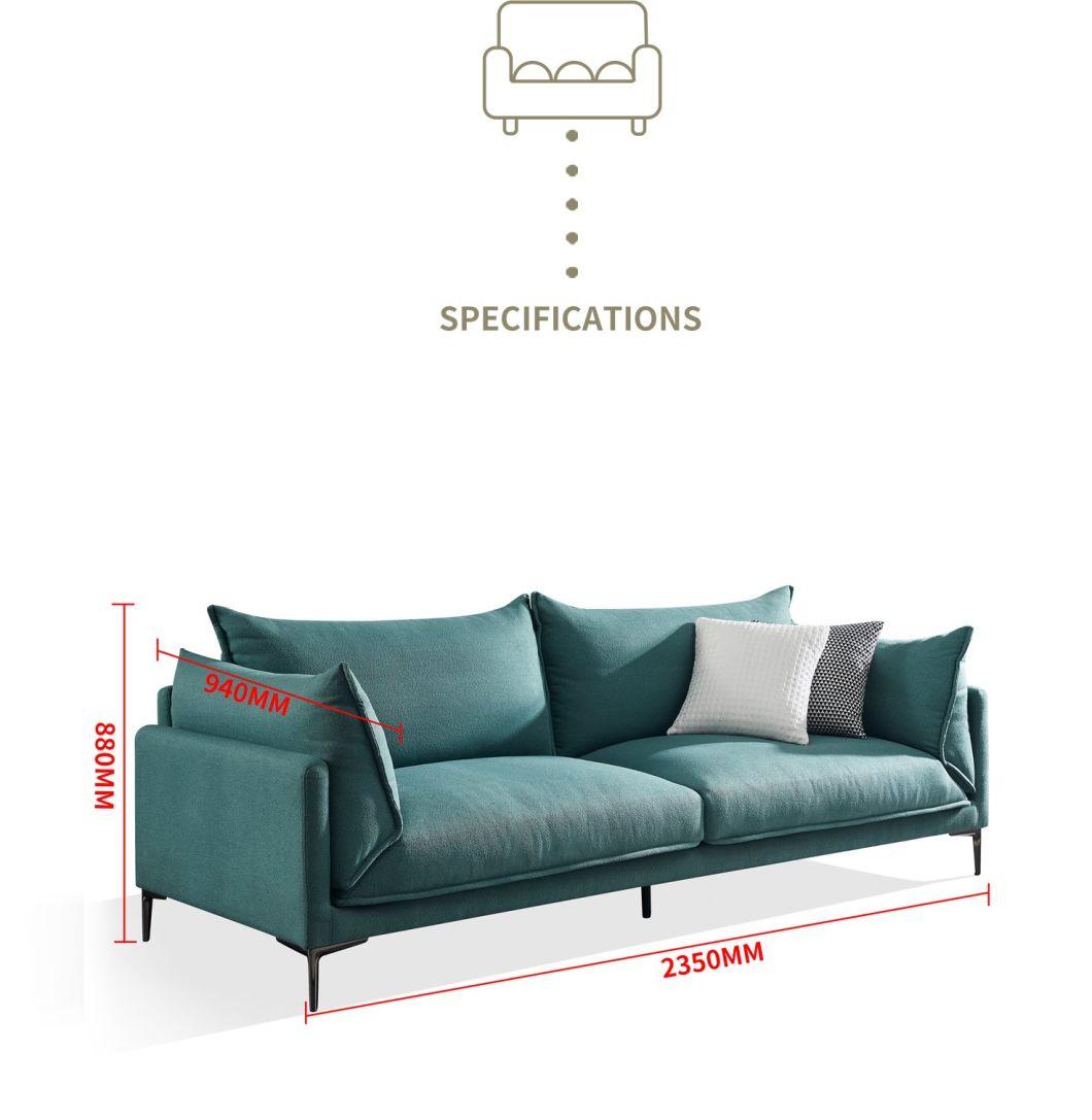 2021 China Factory Modern Contracted Cloth Living Room Sofa
