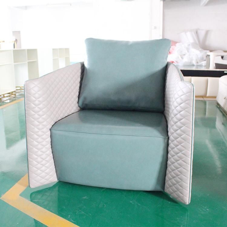Luxury Home Furniture Living Room Leisure Sofa Single Seater Hotel Sofa