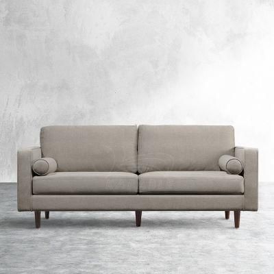 MID-Century Classic Fabric Sofa Contemporary Couch Living Room Furniture Set