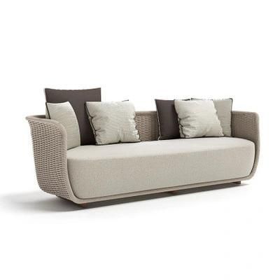 Outdoor Sofa Balcony Villa Outdoor Terrace Rattan Sofa