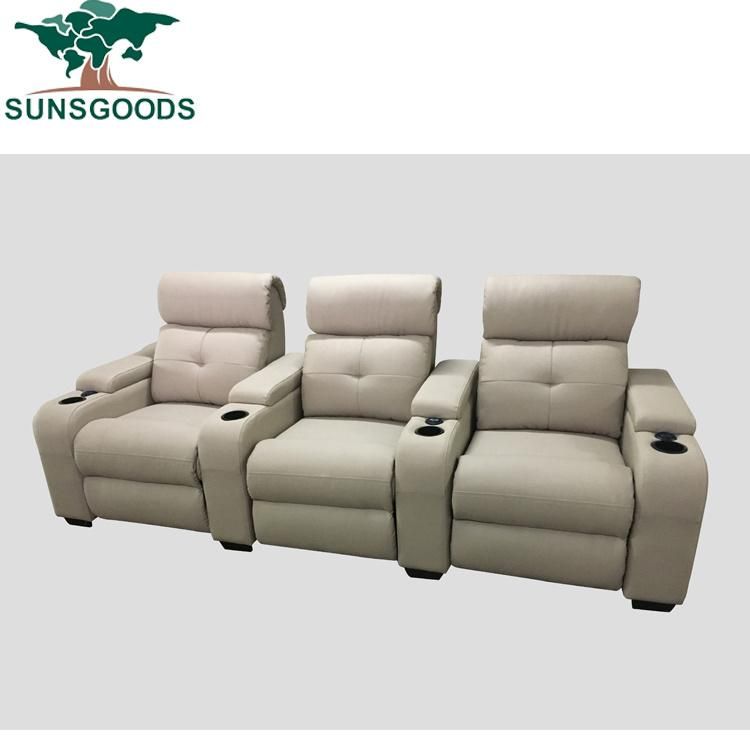 New Design Home Cinema Electric Recliner with Touch Swith