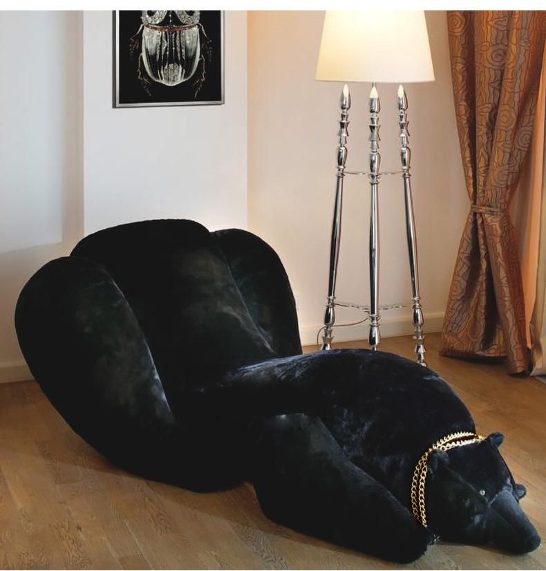 Bear Soft Sofa Chair Creative Design Reclining Sofa Chair