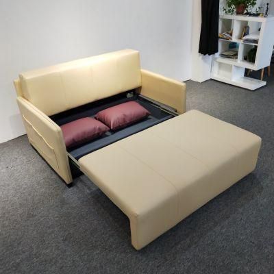 Italian-Style Simple Three-Person Small Apartment Office Sofa Bed Living Room