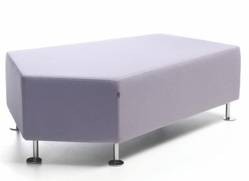 Customized Abnormity Modular Upholstery Waiting Bench Sofa for Public Area