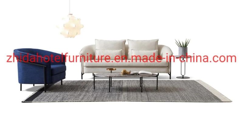 Modern Living Room Furniture Hotel Reception Office Fabric Sofa