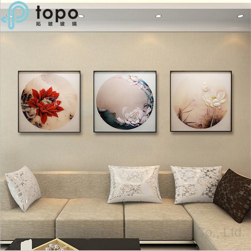 Tempered Glass Painting for Home Decor (MR-YB6-2013)