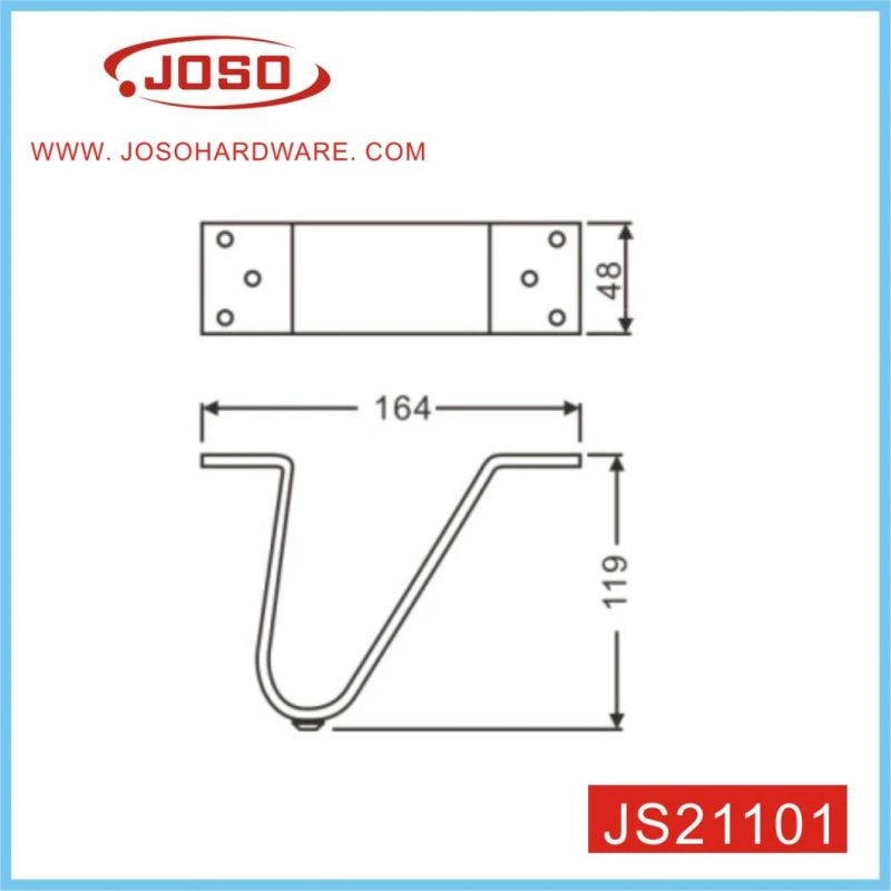 Js21101 Sofa Leg, Furniture Leg, Furniture Hardware