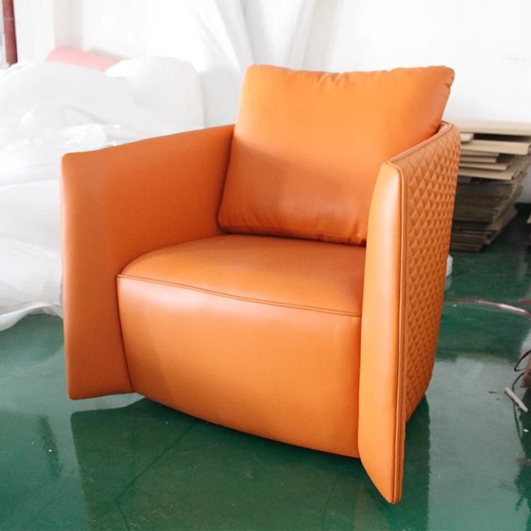 Modern Home Living Room Furniture Leisure Sofa Single Seater Sofa Hotel Furniture Sofa