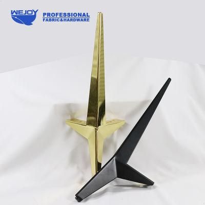 Fashion Customized Metal Legs for Gold Cap Modern Design Dining Room Sofa Chrome Furniture Leg