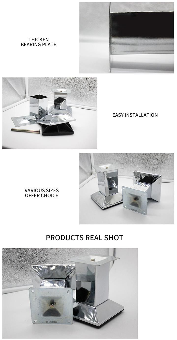 High-Quality Furniture Hardware Fittings Metal Table Leg Extensions