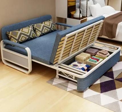 Modern Home Furniture Convertible Cum Sofa Bed for Living Room
