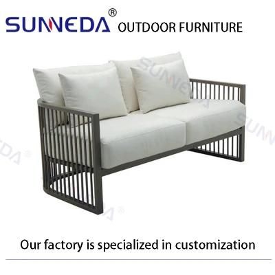 Elegant Rattan Sofa Spread Straight, Rattan Sofa with Classic Style in Vietnam