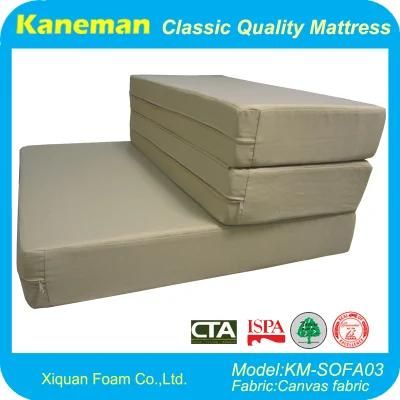 Simple 3 Folding Foam Mattress-Foam Mattress-Gym Mattress-Mattress