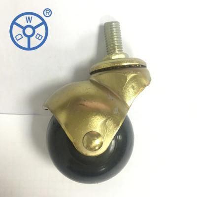 Metal Furniture Castor Ball Caster Wheel for Sofa Ruedas Giratorias Side Brake