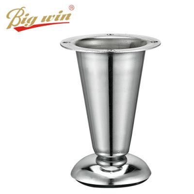 China Munufacturer Classical Shape Cheap Part Metal Chrome Furniture Hardware Table Cabinet Legs