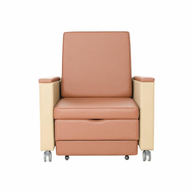 Bt-Cn017 Luxurious Folding Hospital Sofa Waiting Chair Bed Convertible Chair