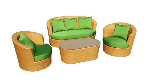 F- Outdoor Furniture Garden Furniture Rattan Sofa (6422)