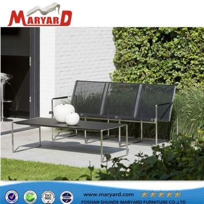 Outdoor Combination Sofa Set with Coffee Table Aluminum Outdoor Sectional Garden Sofa