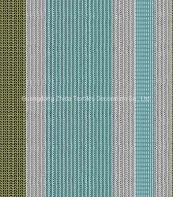 Home Fashion Stripe Printed Velvet Polyester Upholstery Sofa Covering Fabric Tela