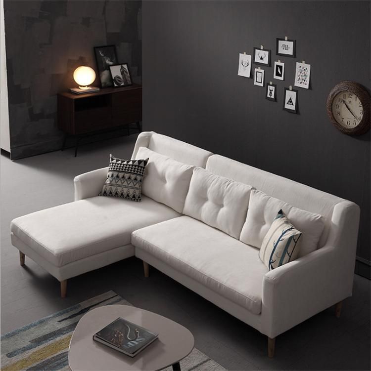 New Design Living Room Furniture Modern Minimalist Fabric Sofa