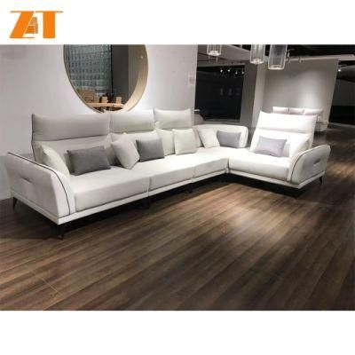 One-Stop Solution Customized Modern Design 1 2 3 Seater Fabric Upholstered PU Leather Living Room Sofas for Home