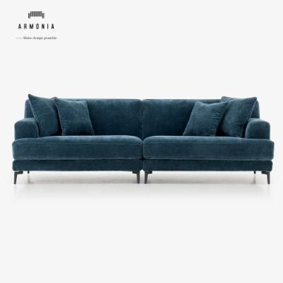 Medium Back Fabric Sectional Modern Modern Design Sofa Hot Sale